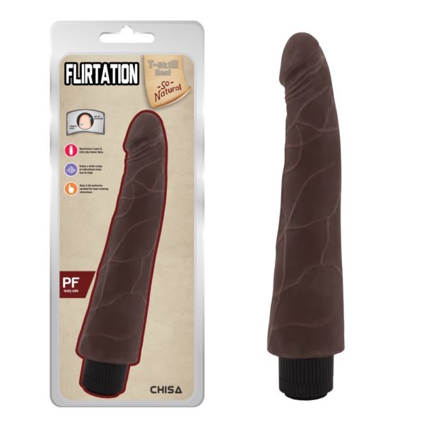 VIBRADOR REALISTA FLIRTATION-LATIN 24CM LIMA